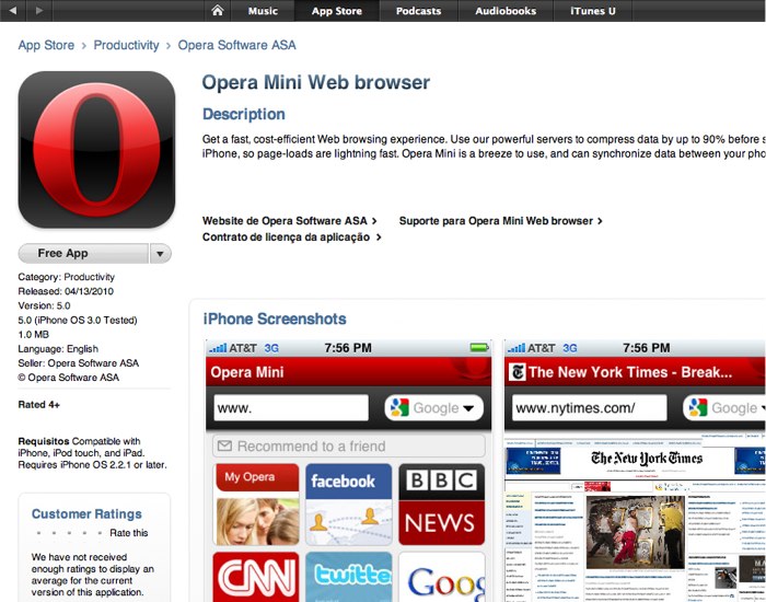 for iphone download Opera 101.0.4843.58 free