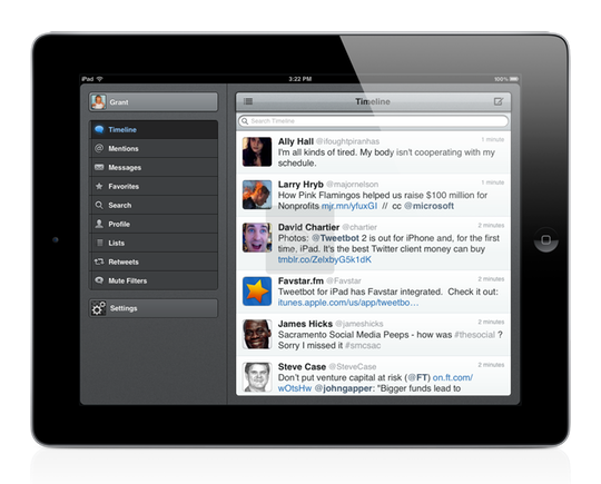 First Look: Tweetbot for iPad - Macgasm