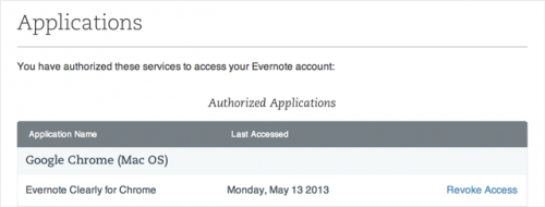 evernote support request
