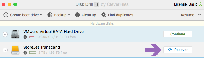 disk drill on mac
