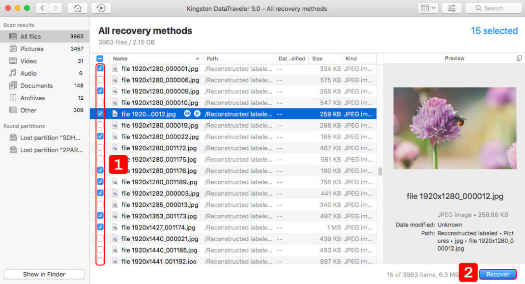 recover deleted files from usb drive free