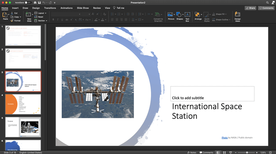 draw over a picture in powerpoint for mac