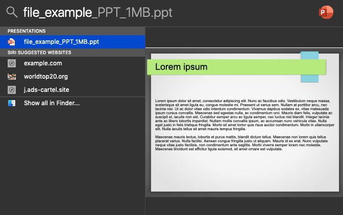 powerpoint file for mac