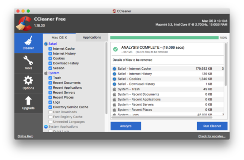 instal the last version for mac CCleaner Professional 6.15.10623