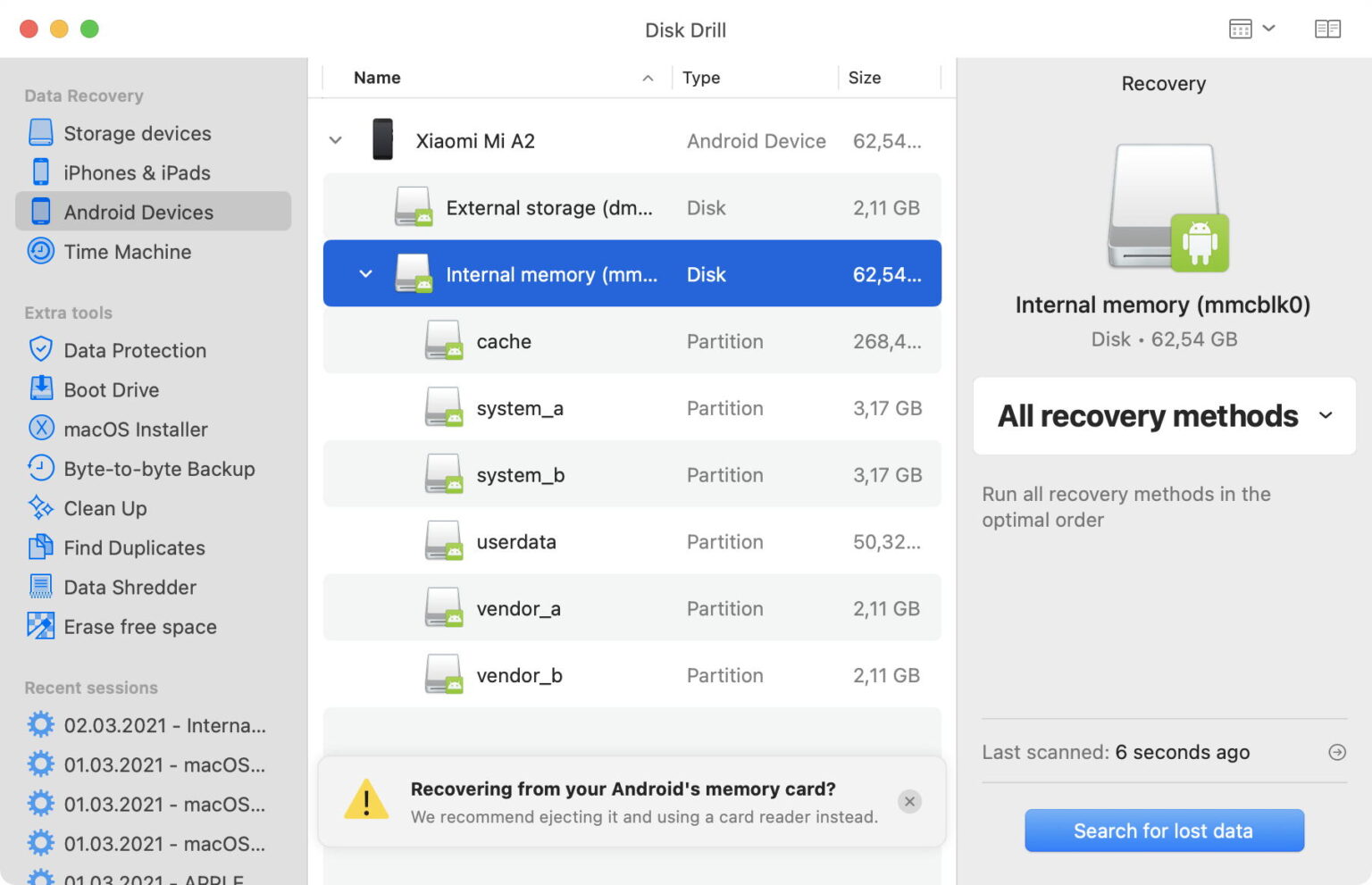 free data recovery tool for mac