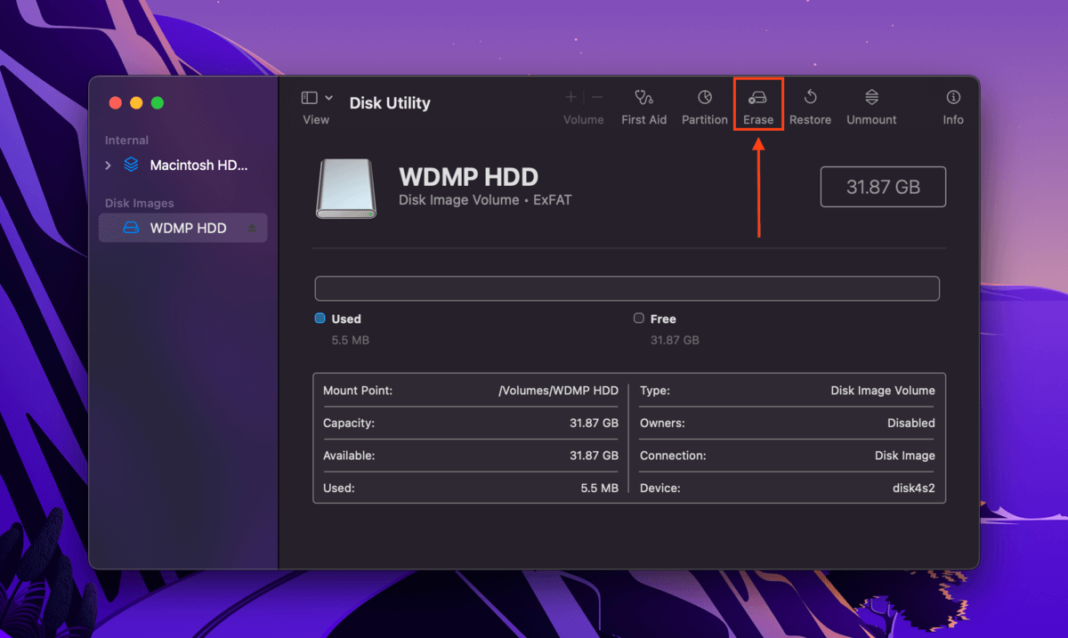 formatted wd external hard drive for mac and its now not recognized