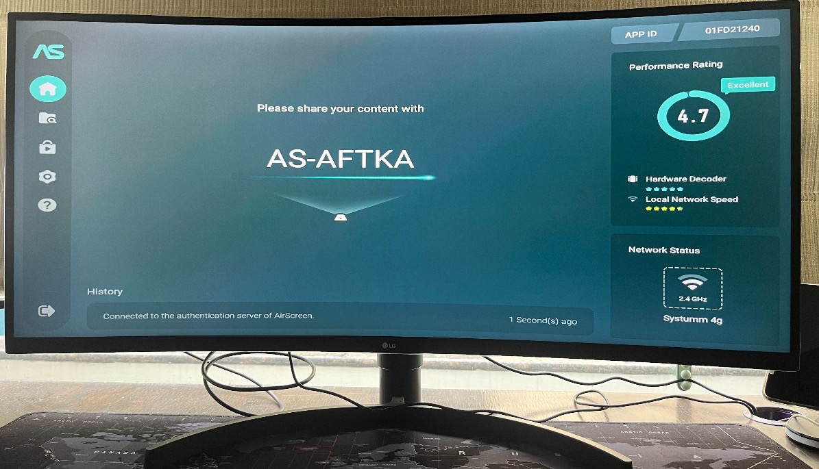 AirScreen home page AirScreen home page