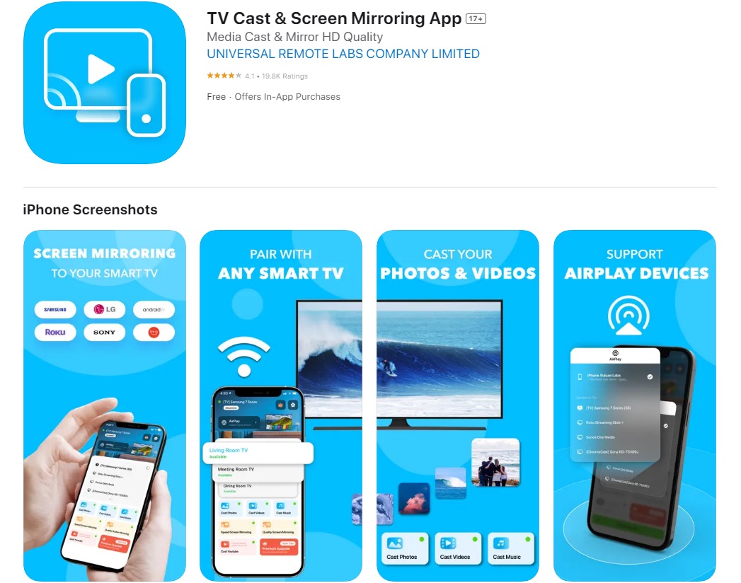 TV Cast & Screen Mirroring App in the App Store TV Cast & Screen Mirroring App in the App Store