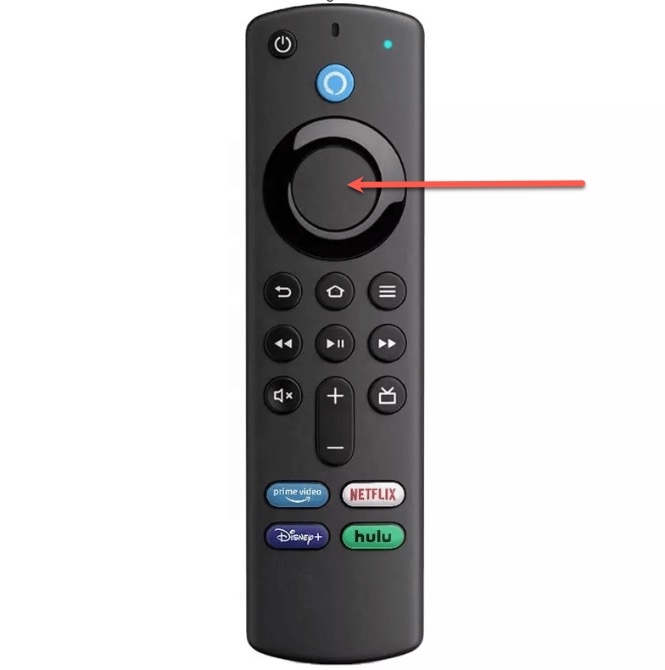 Press on the Home button on Fire TV remote Press on the Home button on Fire TV remote