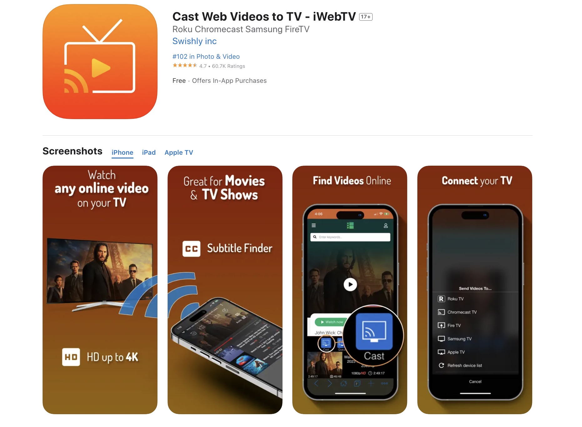iWebTV in the App Store iWebTV in the App Store